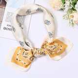 Silky Paisley Pattern Bandana Scarf for Women 70*70cm