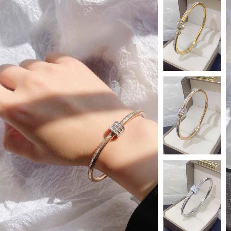 Screw and lock bracelet top
