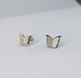 Butterfly Scrub Stud Earrings, Personalized & Versatile Earrings