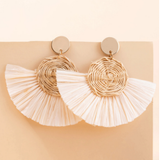 Bohemian Tassel Woven Dangly Earrings #B-046